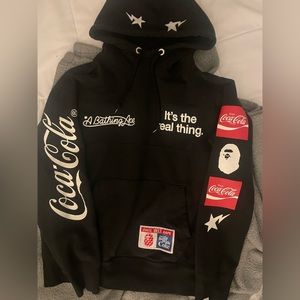 Bape x coco cola hoodie